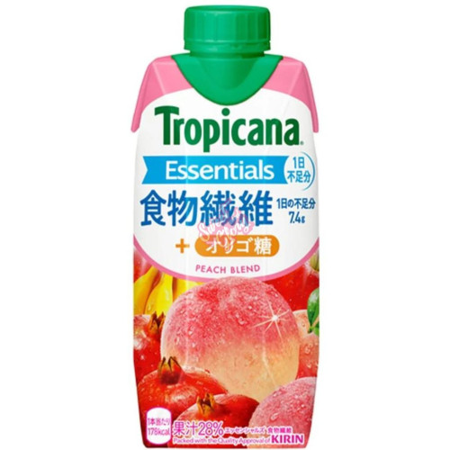 Tropicana Essentials Plus Peach Blend (Japan) 330ml - 12ct