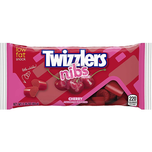 Twizzler Cherry Nibs 63g - 36ct