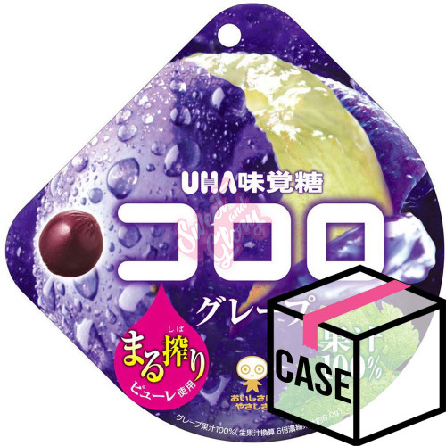 UHA Kororo Grape (Japan) 48g - Case