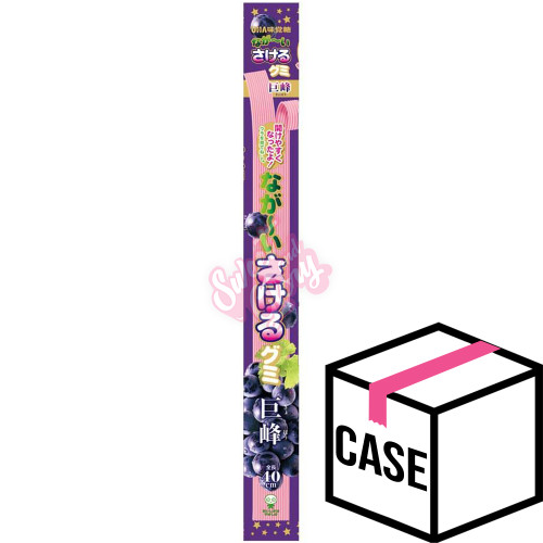 UHA Sakeru Gummi Grape (Japan) 41g - Case