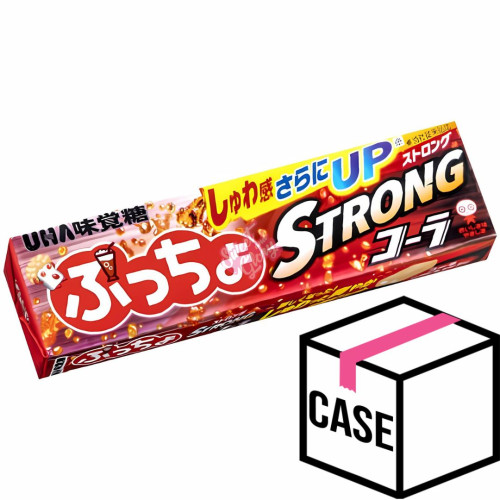 UHA Puccho Chewy Candy Strong Cola (Japan) 50g - Case