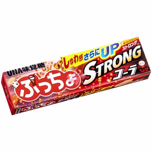 Sweet & Glory - UHA Puccho Chewy Candy Strong Cola 50g - Inner