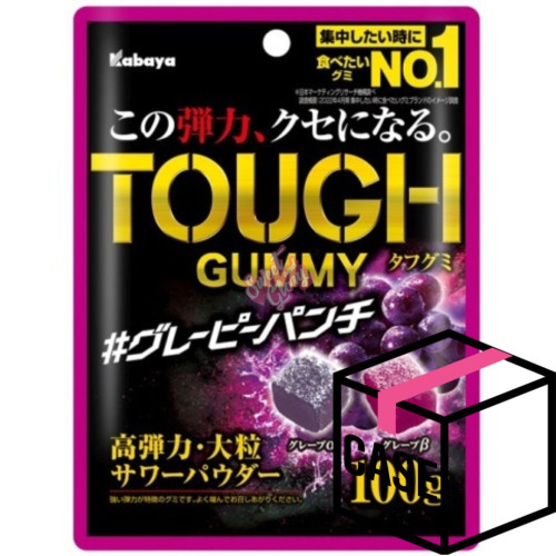 UHA Tough Gummy Grape (Japan) 100g - Case
