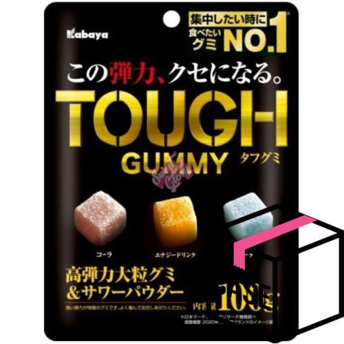 UHA Tough Gummy Cola Lemon (Japan) 100g - Case