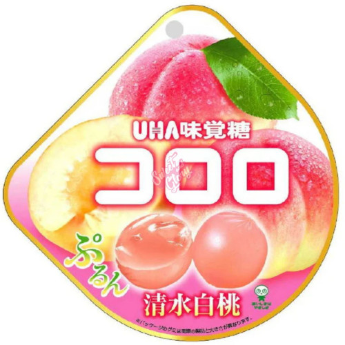 UHA Kororo White Peach (Japan) 48g - 6ct