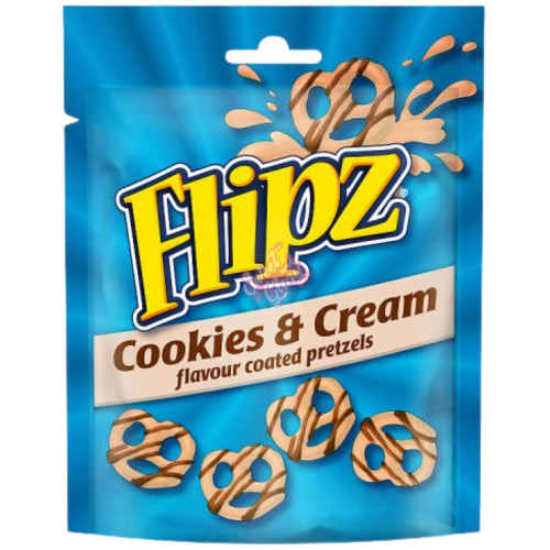 Flipz Cookies & Cream 90g - 6ct