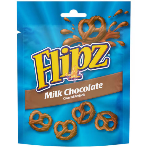 Flipz Milk Chocolate 90g - 6ct