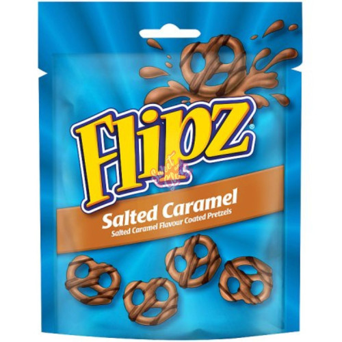 Flipz Salted Caramel 90g - 6ct
