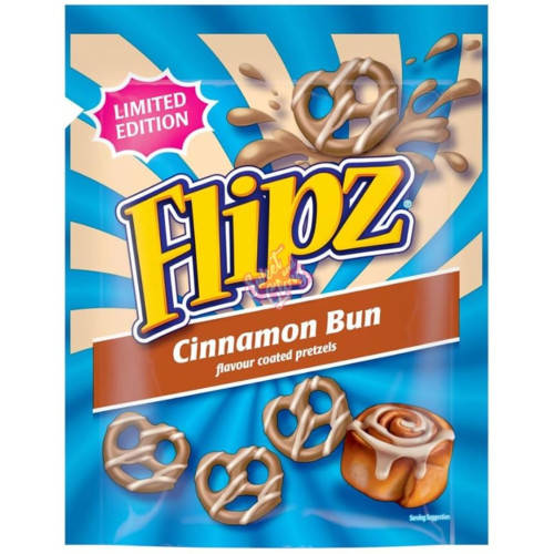 Flipz Cinnamon Bun 90g - 6ct