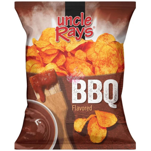 Uncle Rays Chips BBQ 85g - 12ct
