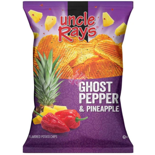 Uncle Rays Chips Ghost Pepper & Pineapple 43g - 30ct