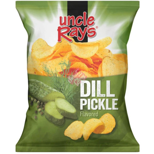 Uncle Rays Chips Dill Pickle 43g - 72ct