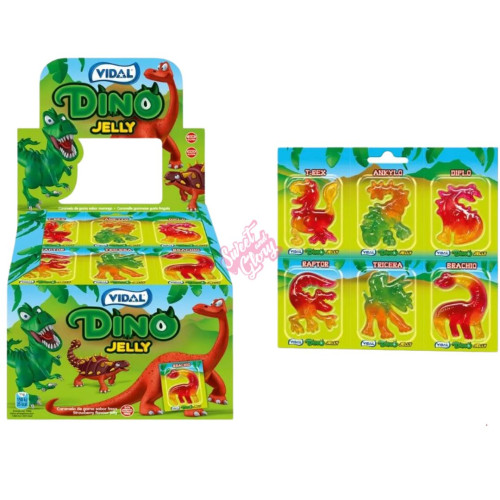 Vidal Dino Jelly 11g - 66ct