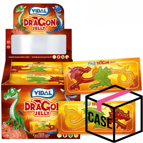 Vidal Dragon Jelly 66g - Case