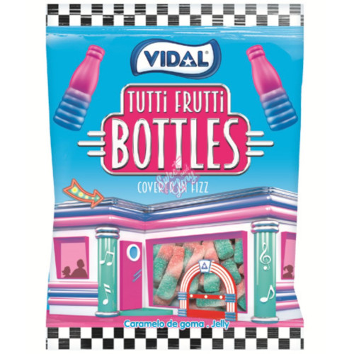 Vidal Tutti Frutti Bottles 90g - 14ct