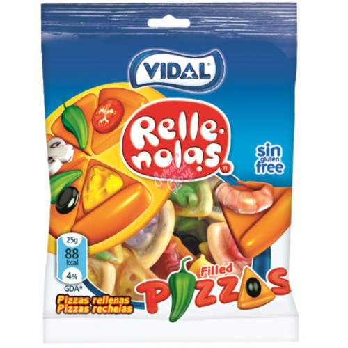 Vidal Jelly Filled Pizzas 90g - 14ct