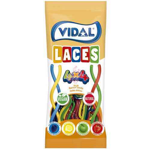 Vidal Rainbow Laces 85g - 14ct
