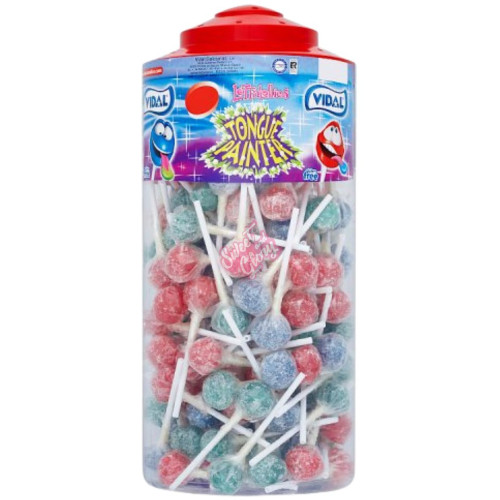 Vidal Tongue Painter Lollies 150pcs - 150ct