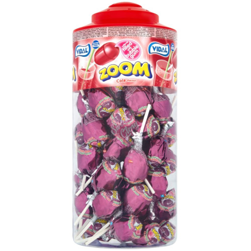 Vidal Zoom Cola Lollies 50pcs - 50ct