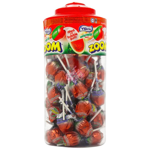 Vidal Zoom Watermelon Lollies 50pcs - 50ct