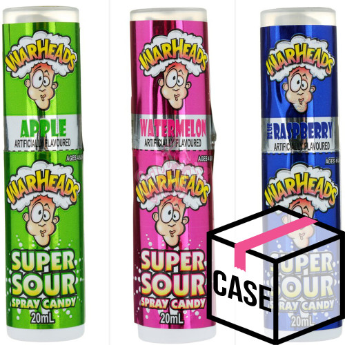 Warheads Spray Upright 20ml - Case