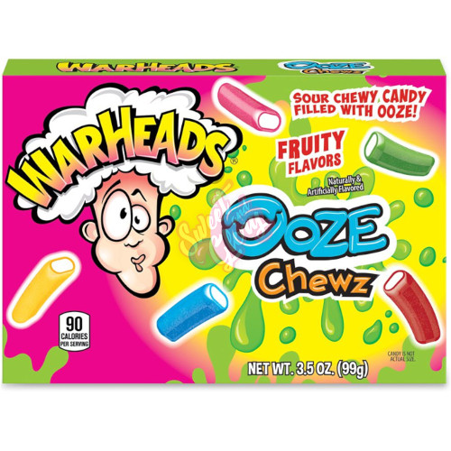 Warheads Ooze Chewz Theatre 99g - 12ct