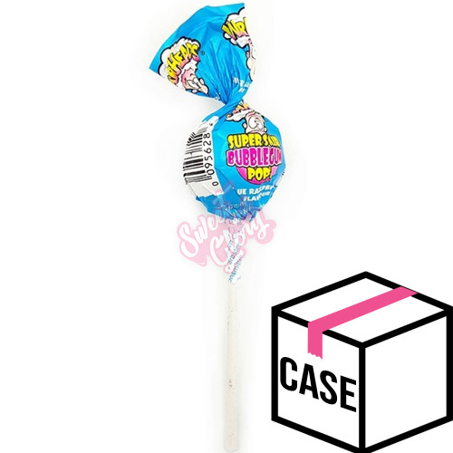 Warheads Super Sour Tongue Painter Blue Raspberry 1500g - Case