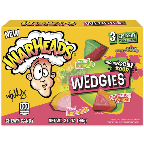 Warheads Wedgies Theatre 99g - 12ct