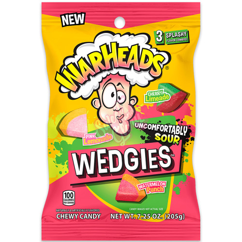 Warheads Wedgies 205g - 8ct