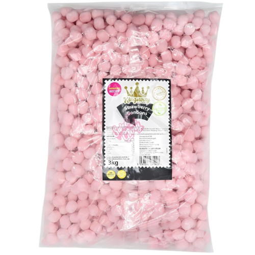 Kingsway Strawberry Bonbons 3Kg - Inner