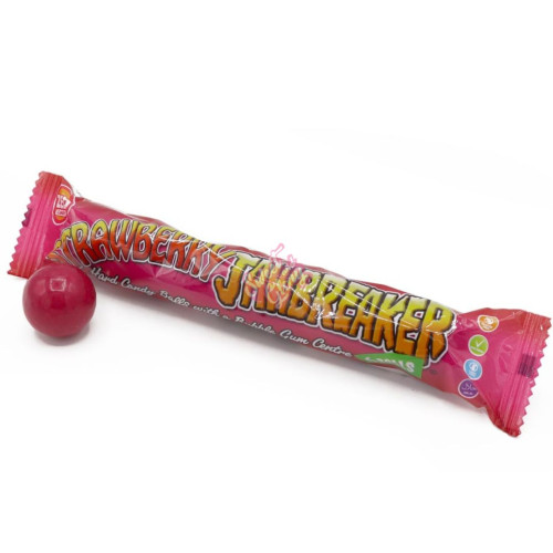 Zed Candy Strawberry Jawbreaker 6 Pack 49.5g - 24ct
