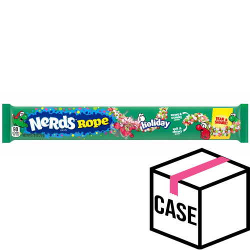 Nerds Xmas Holiday Rope 26g - Case