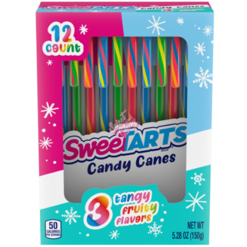 Sweetarts Candy Canes 150g - 24ct