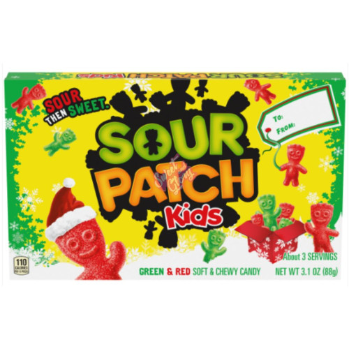 Sour Patch Kids Christmas Theatre 99g - 12ct