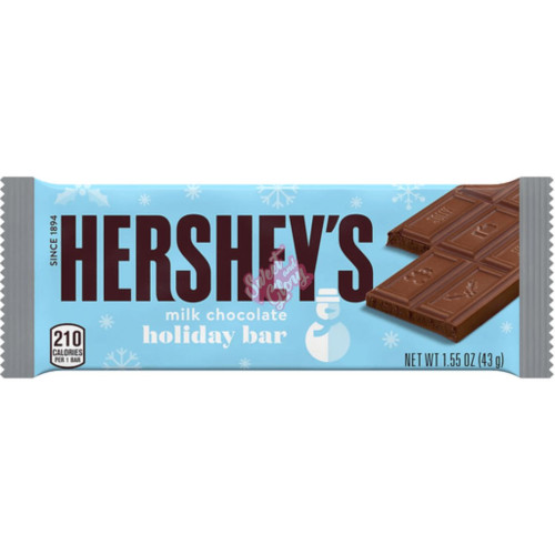 Hershey's Milk Chocolate Holiday Bar 43g - 36ct
