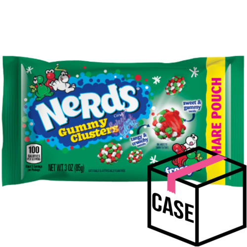 Nerds Gummy Clusters Frosty Sharepack 85g - Case