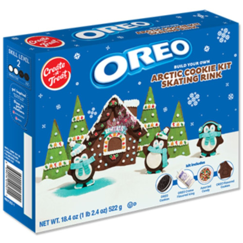 Oreo Arctic Cookie Kit Skating Rink 522g - 6ct