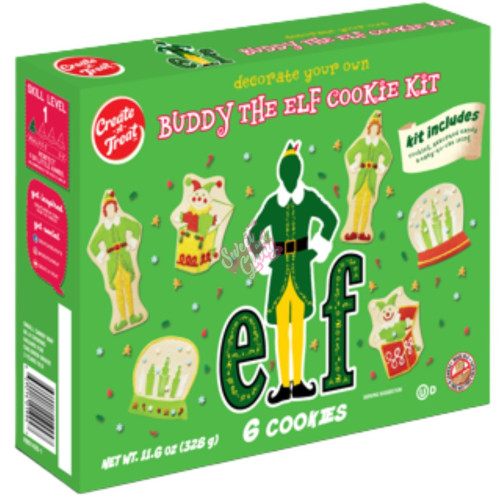 Buddy The Elf Cookie Kit 329g - THIS IS PALLET DELIVERY ONLY 6ct