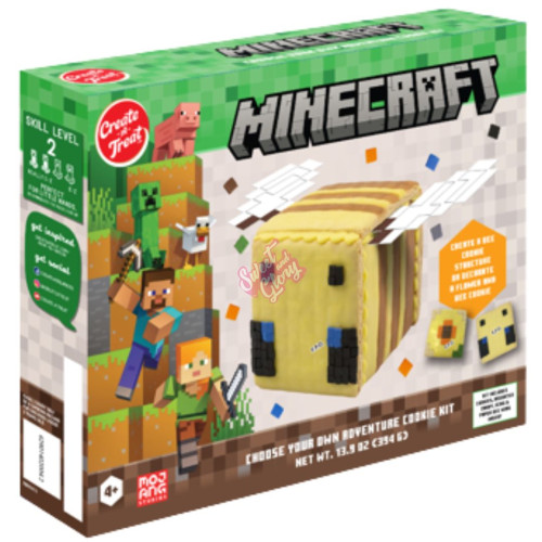 Minecraft Choose Your Own Adventure Cookie Kit 394g - THIS IS PALLET DELIVERY ONLY 6ct