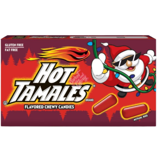 Hot Tamales Christmas 120g - 12ct