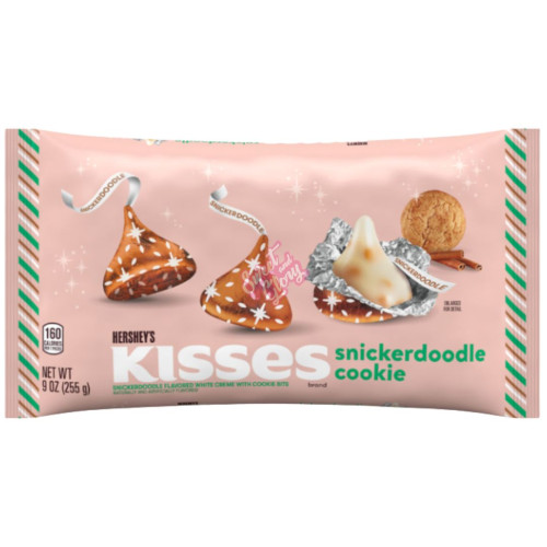 Hersheys Xmas Kisses Snickerdoodle Cookie 228g - Case
