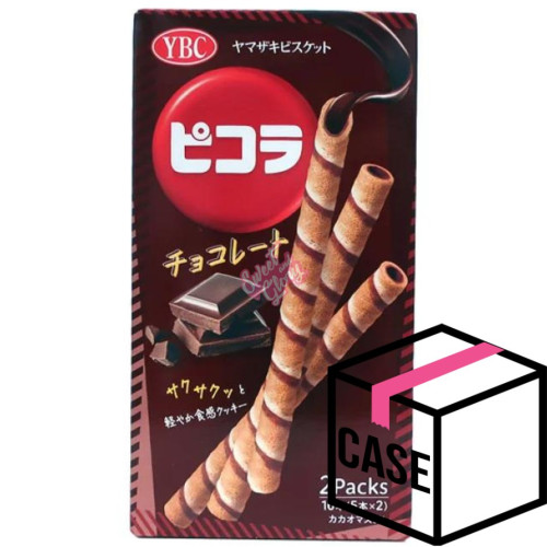 YBC Picola Roll Chocolate 24.5g - Case