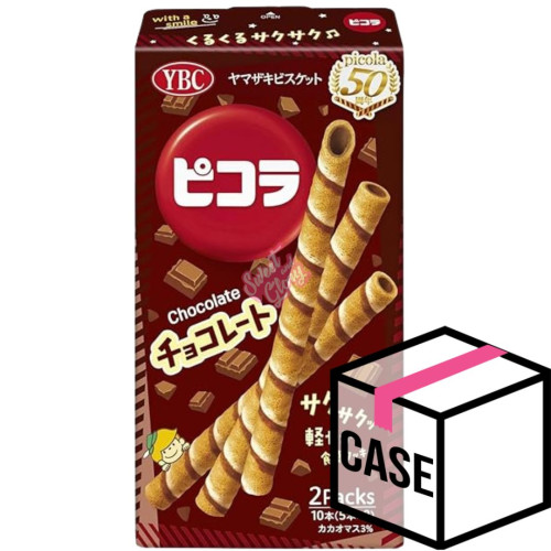 YBC Picola Roll Chocolate 24.5g - Case