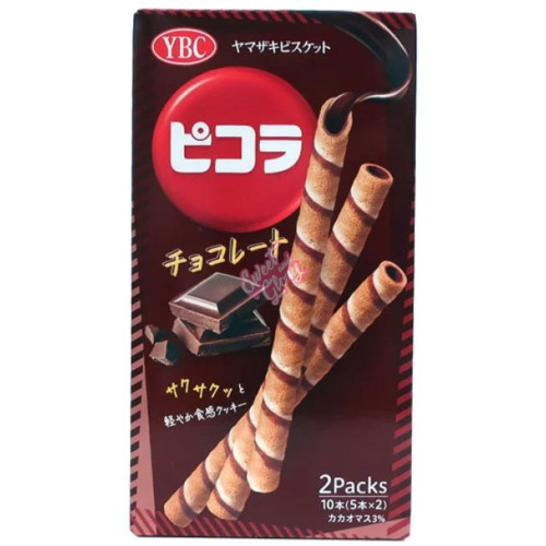 YBC Picola Roll Chocolate 24.5g - 10ct