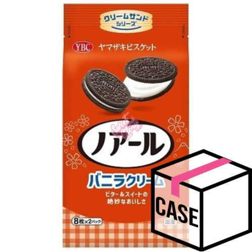Noir Cream Sandwich Bisciut Vanilla (Japan) 152g - Case