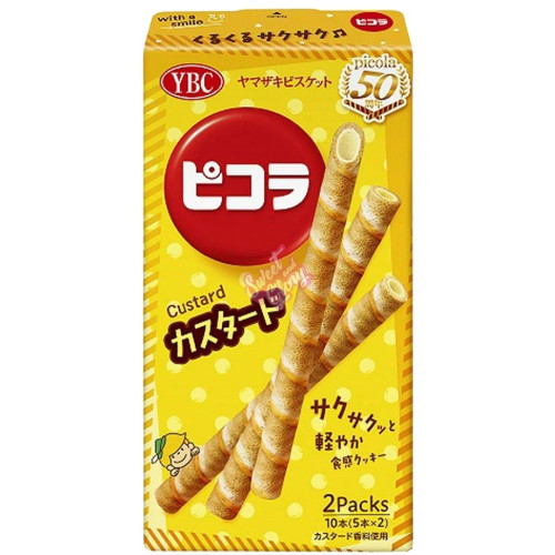 YBC Picola Roll Cookie (Japan) 49g - 10ct