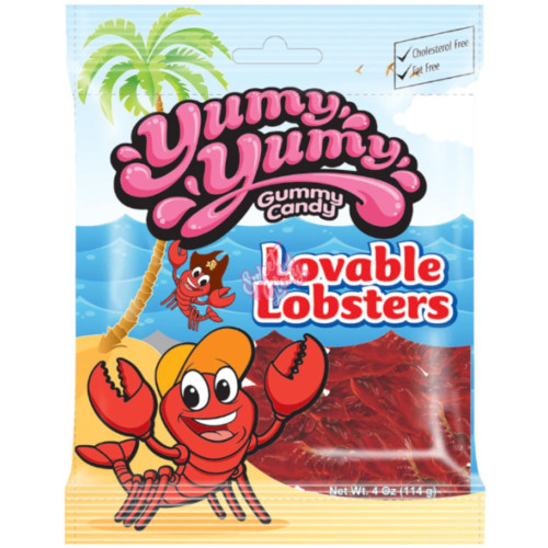 Yumy Yumy Lovable Lobsters 113g - 12ct