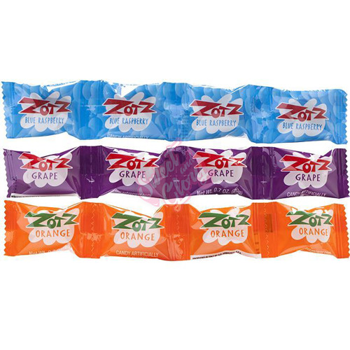 Zotz Strings Blue Raspberry Orange Grape 20g - 48ct