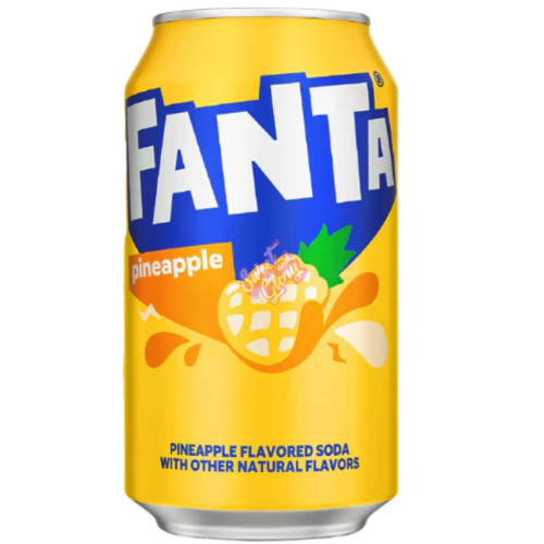 Fanta Pineapple Can 355ml - Case (CAN)