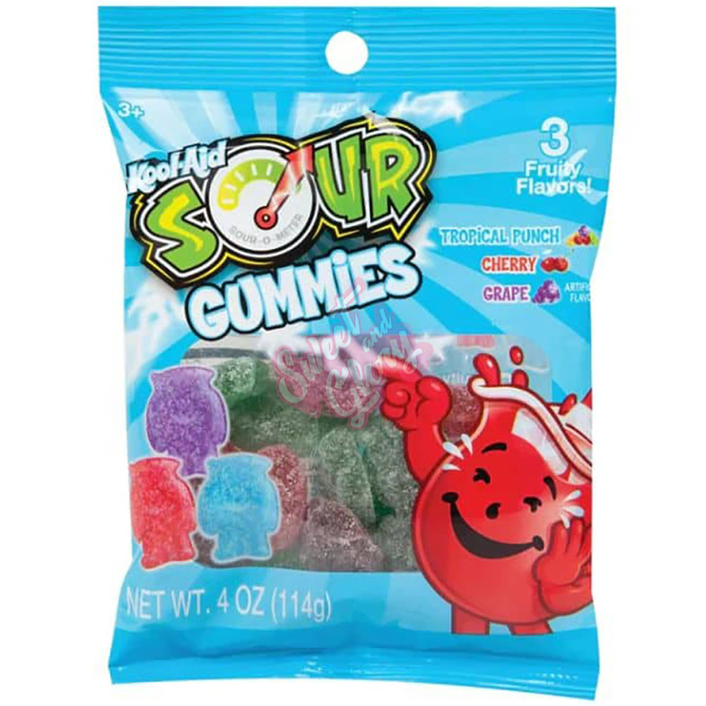 Sweet & Glory - Kool Aid Sour Gummies 113g - Case